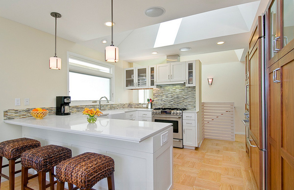 remodeled kitchen