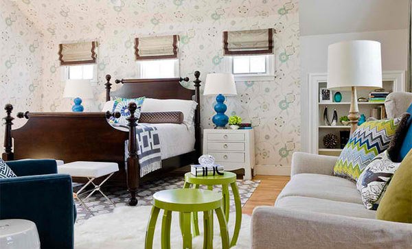 15 Killer Blue and Lime Green Bedroom Design Ideas | Home Design Lover