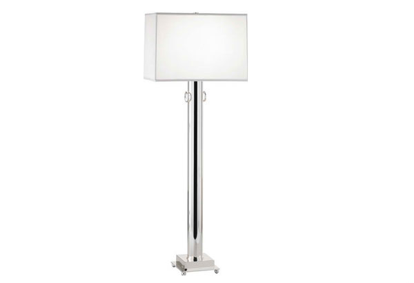 Silver Floor Lamp