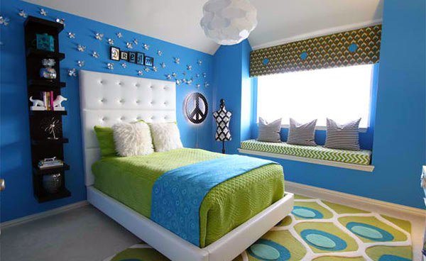 Take A Look At These Awesome Blue And Green Bedroom Pics