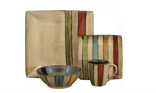 Vertigo 16 Piece Dinnerware Set