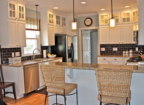 subway tile backsplash