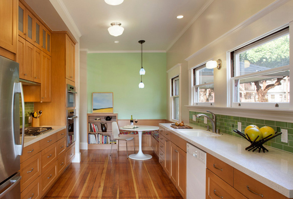 breakfast nook kitchen