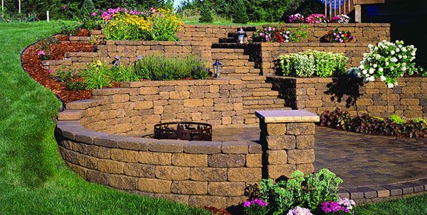 bricks landscape ideas