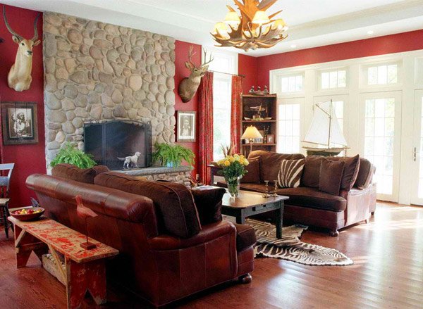 15 Mesmerizing Maroon Living Room Walls Home Design Lover