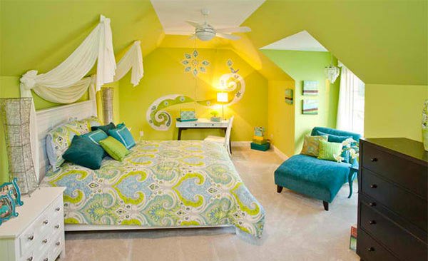 15 Killer Blue And Lime Green Bedroom Design Ideas Home Design Lover