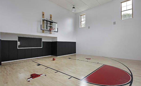 15 Ideas For Indoor Home Basketball Courts Home Design Lover