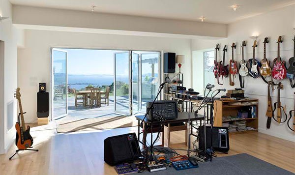 15 Design Ideas for Home Music Rooms and Studios | Home Design Lover