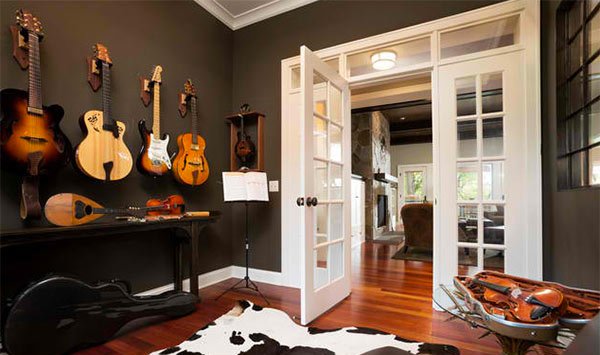 15 Design Ideas for Home Music Rooms and Studios | Home Design Lover