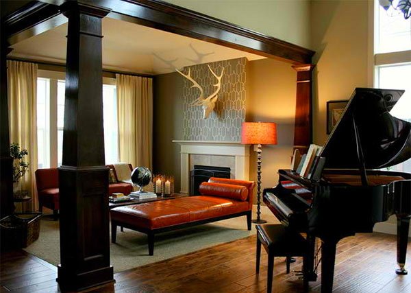 15 Grand Piano Set Ups In Traditional Living Rooms Home Design Lover