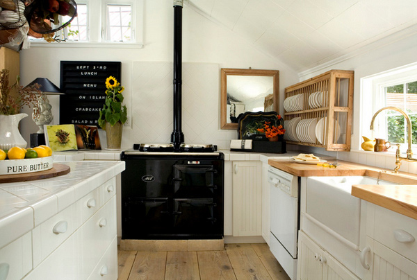 White cabinetry