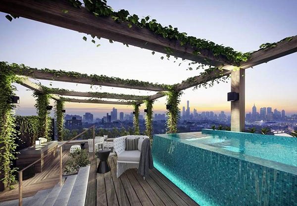 15 Stunning and Relaxing Rooftop  Pools  Home  Design  Lover