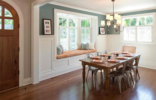 15 Ideas in Designing Dining Rooms with Bay Window | Home Design Lover