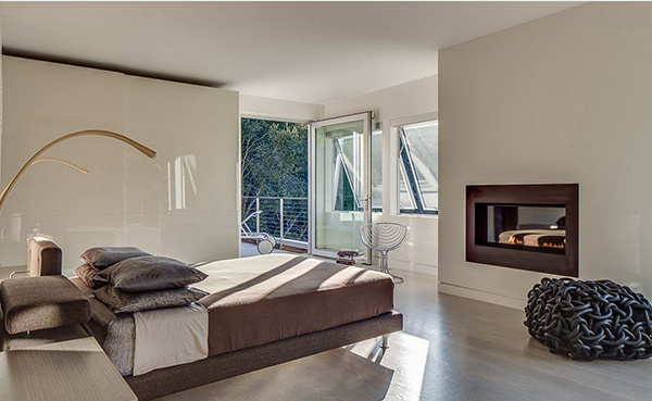 20 Modern Bedroom With Fireplace Designs Home Design Lover