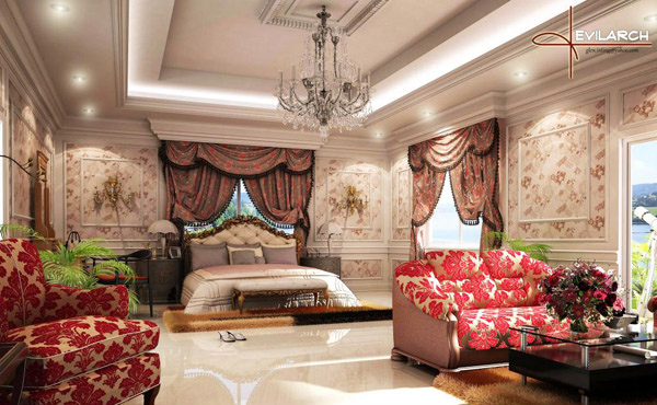 Her Master Bedroom