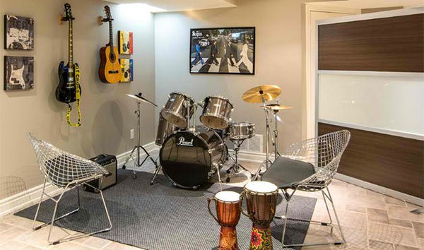 15 Design Ideas For Home Music Rooms And Studios Home