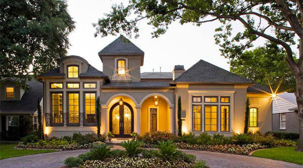 Amherst Mediterranean Home Exterior