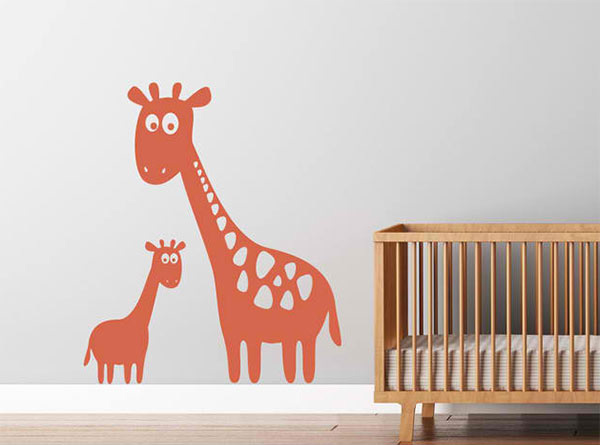 Giraffe Vinyl Wall Decal