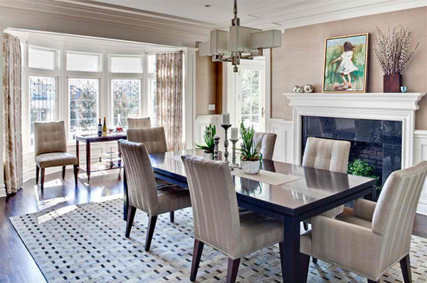 Bay Window In Dining Room