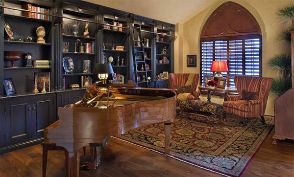 15 Grand Piano Set Ups In Traditional Living Rooms Home Design Lover