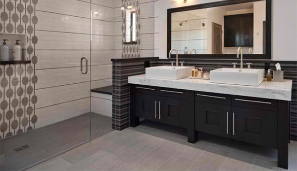 Black Cabinet Designs in 15 Bathroom Spaces | Home Design ...