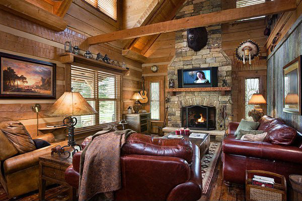 16 Awesome Western Living Room Decors Home Design Lover