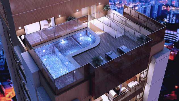 15 Stunning and Relaxing Rooftop  Pools  Home  Design  Lover