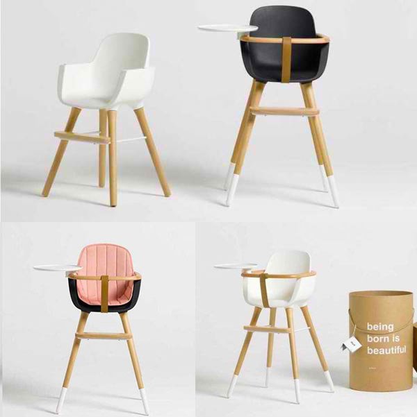 wooden baby chair designs