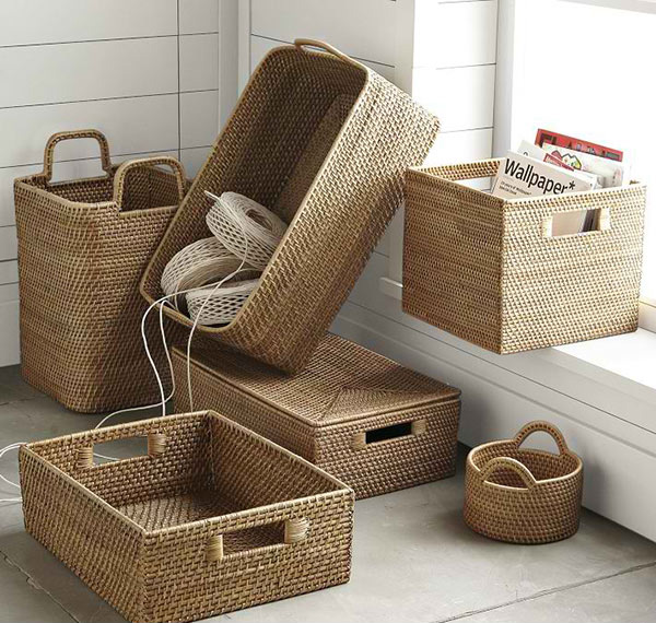 Modern Weave Storage Collection - Natural