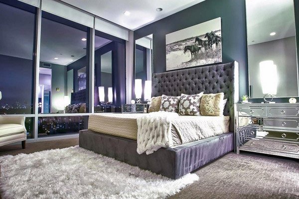 mirrored bedroom ideas