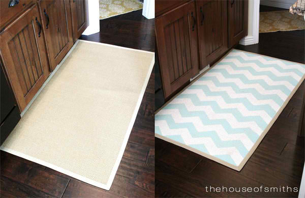 DIY: Chevron Rug