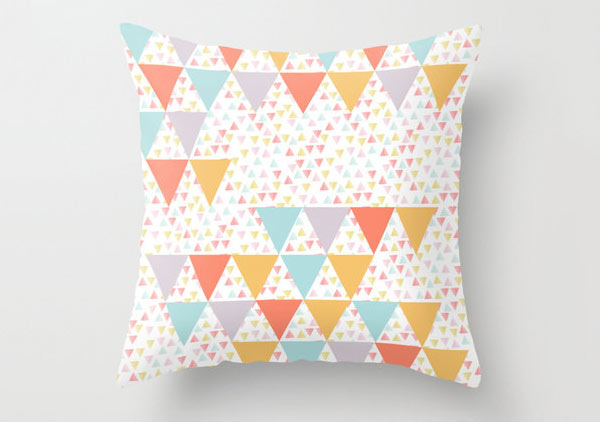 Triangle Pattern Pillow