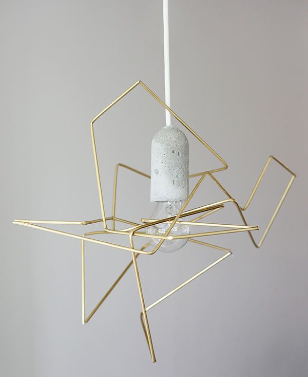 DIY Geometric Light