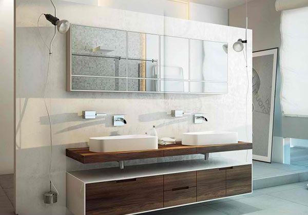 Modern bathroom design