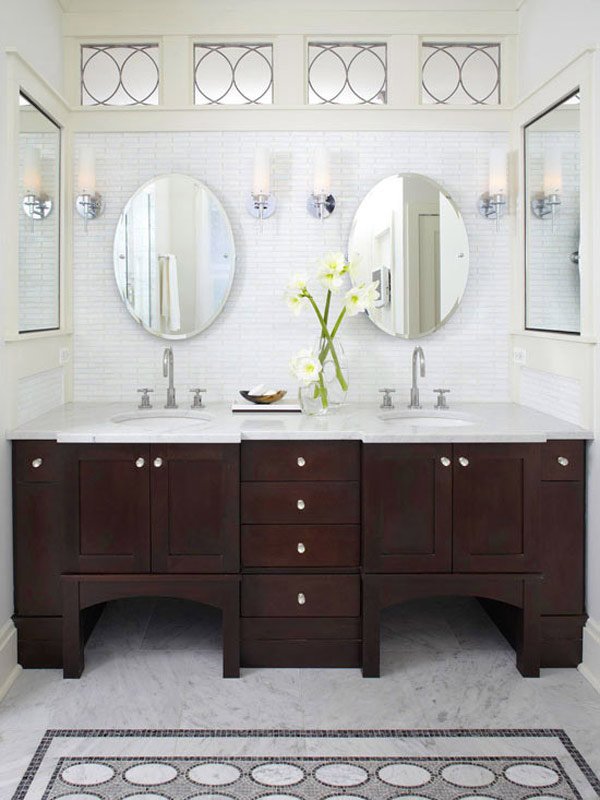 20 Classy and Functional Double Bathroom Vanities | Home ...
