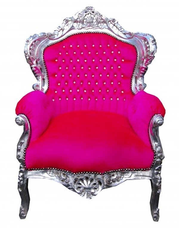 vintage children's throne chair