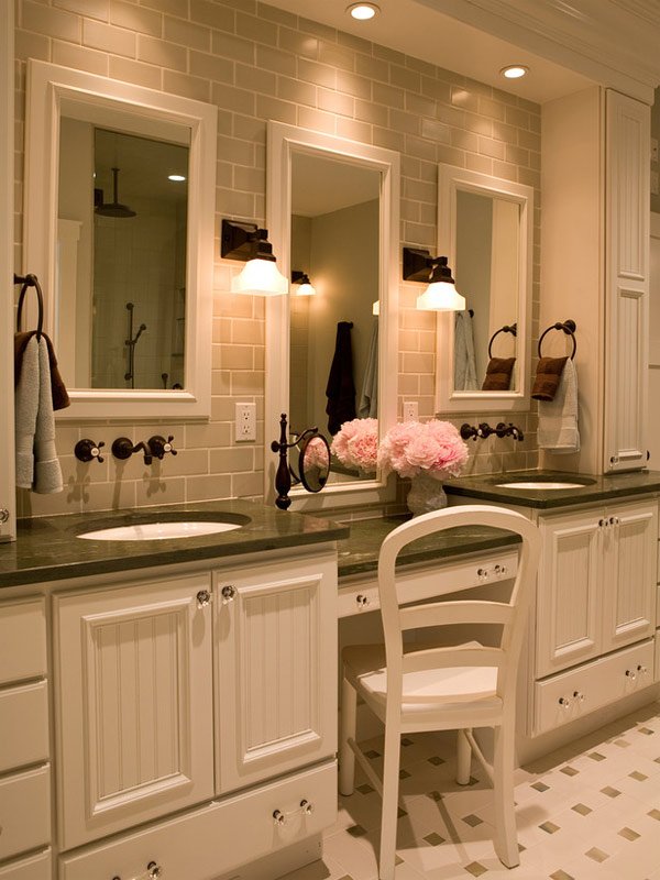 20 Classy and Functional Double Bathroom Vanities Home Design Lover