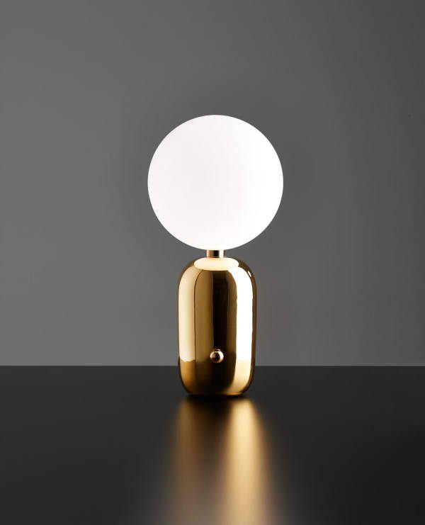 gold table lamp