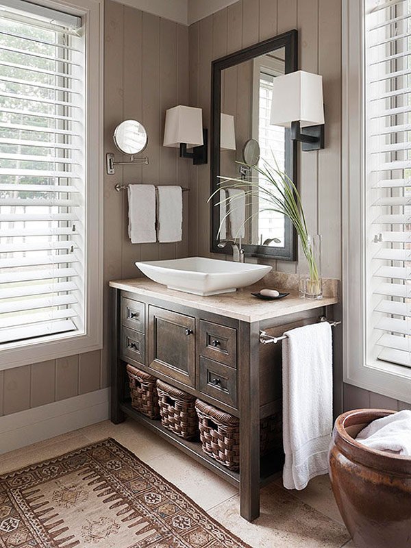 20 Designs for Bathroom Window Treatment | Home Design Lover