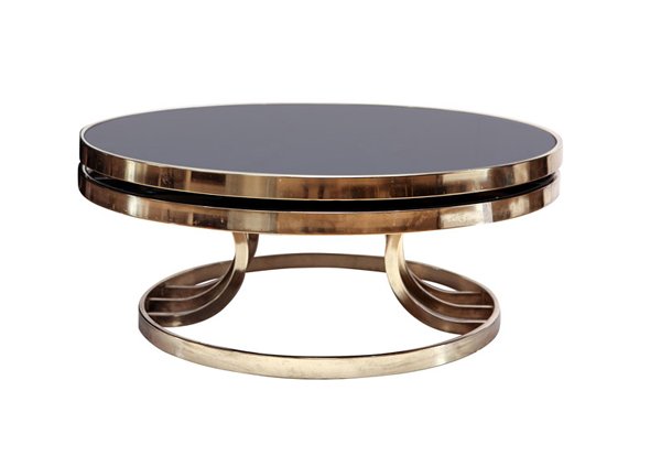 brass and glass coffee table australia