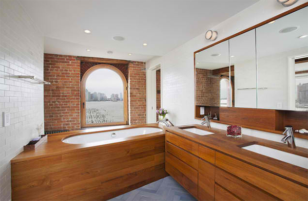 Hudson River Duplex Master Bath