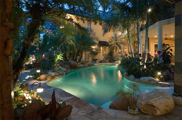 natural pool landscaping