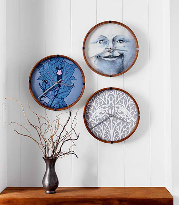 Paper Face Clock