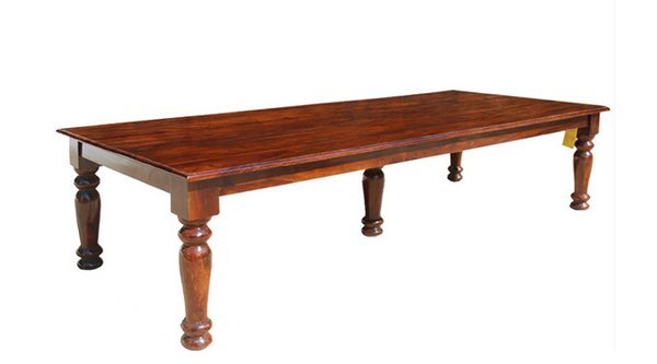 a long rectangle table