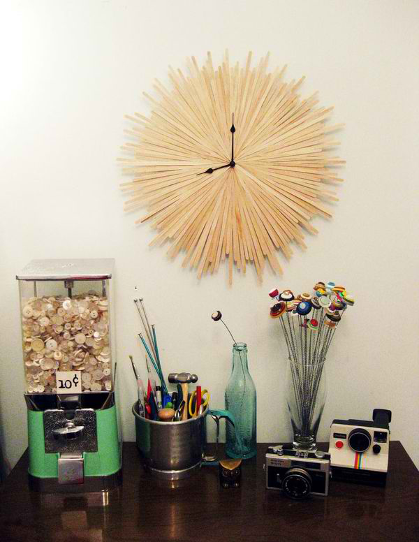 DIY: Starburst Clock