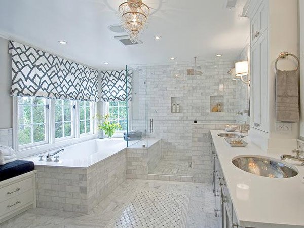 20 Designs For Bathroom Window Treatment Home Design Lover