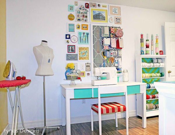 Design Your Own Craft Room With a Blast | Home Design Lover