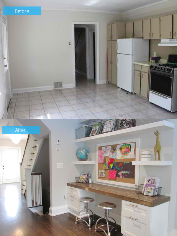 Toronto renovation before and after
