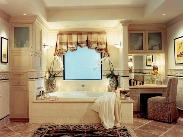 bathroom valance ideas