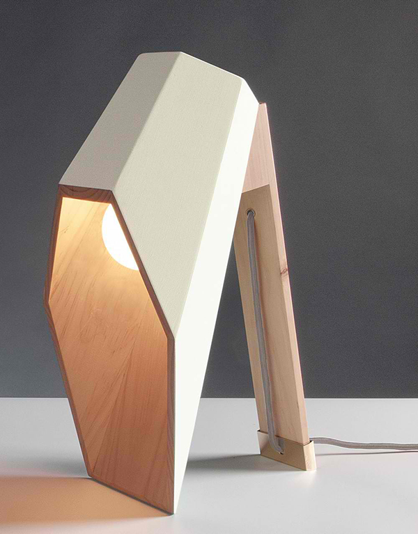 abstract table lamp